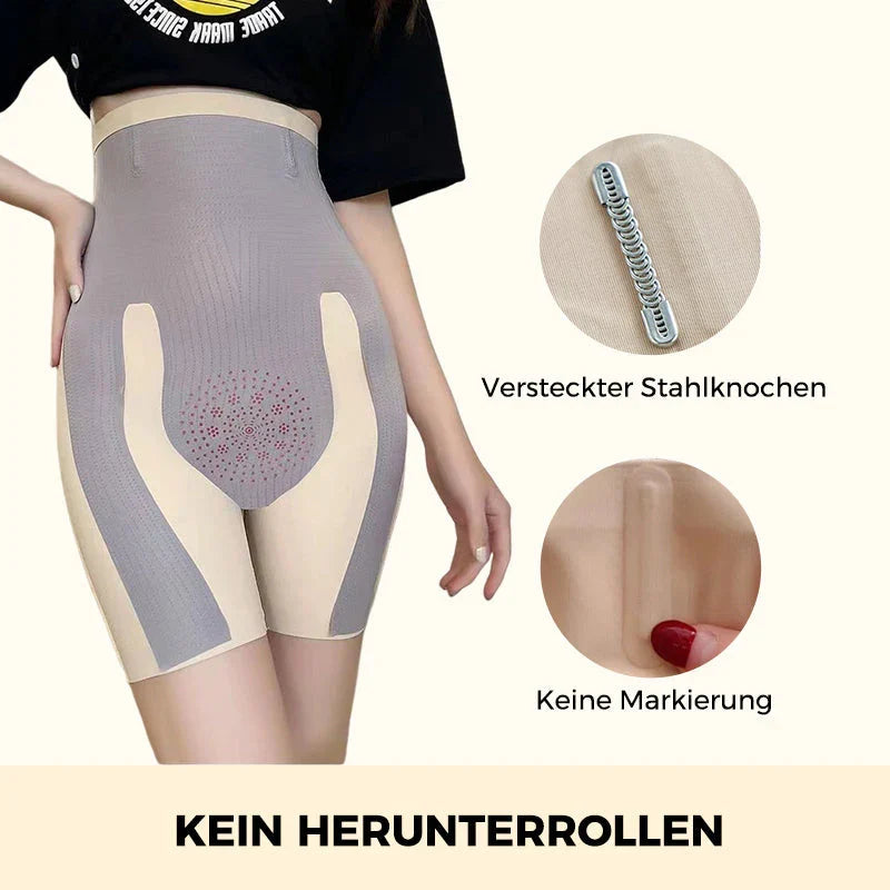 TummyTuck™ Bauchfreie Shorts mit hoher Taille