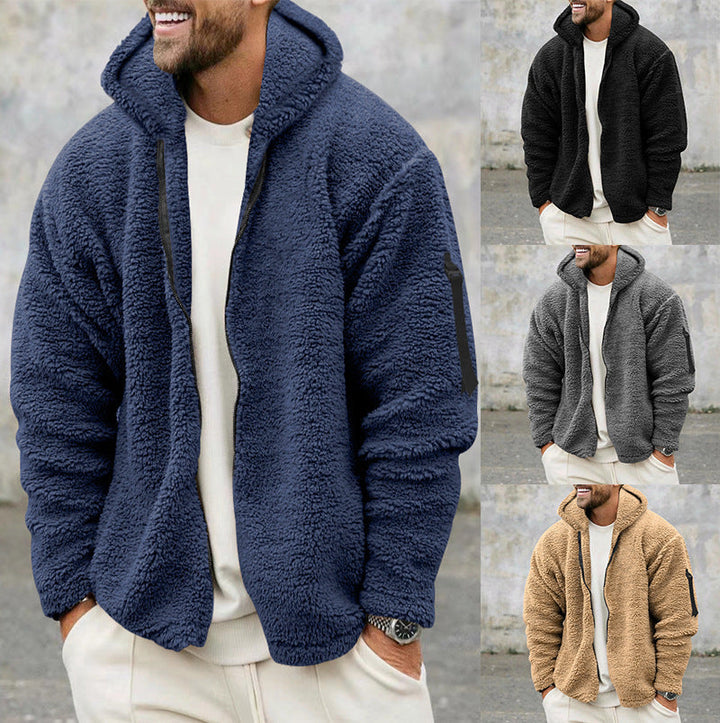 Brian™ - Warme Herren Fleece-jacke Mit Kapuze