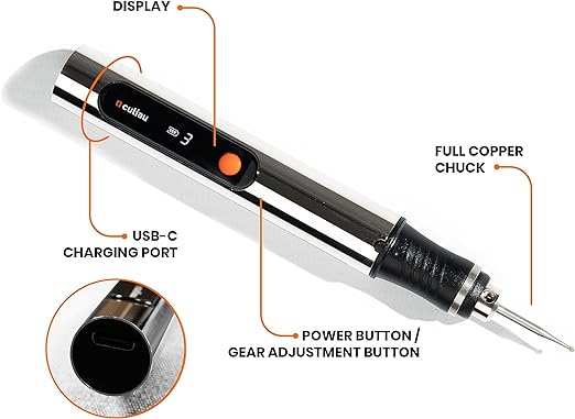 EngravePro™ - Elektrischer Mini-Gravierstift