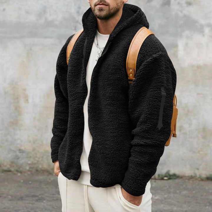 Brian™ - Warme Herren Fleece-jacke Mit Kapuze