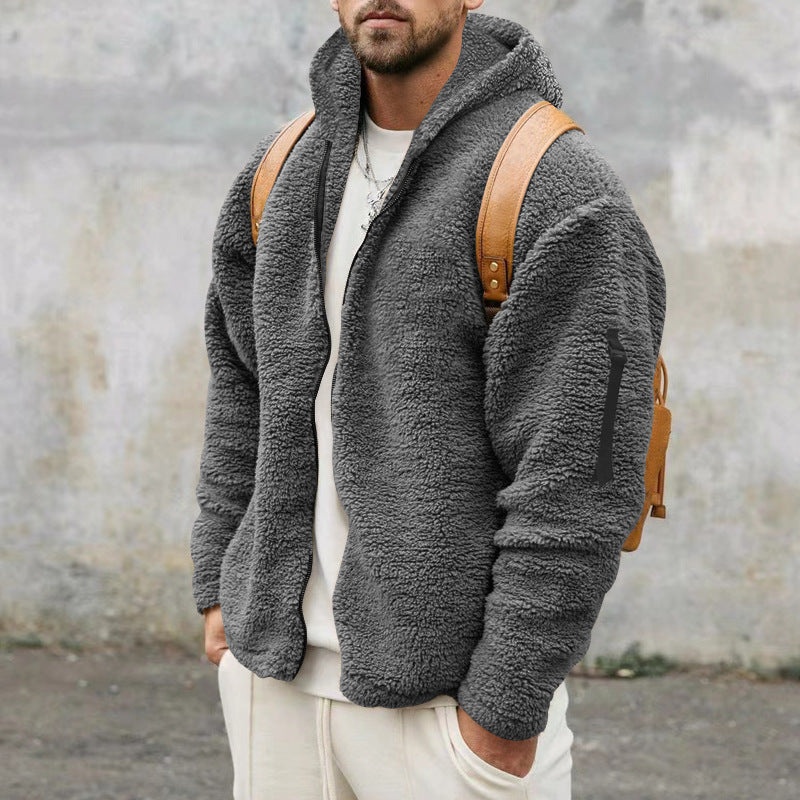 Brian™ - Warme Herren Fleece-jacke Mit Kapuze