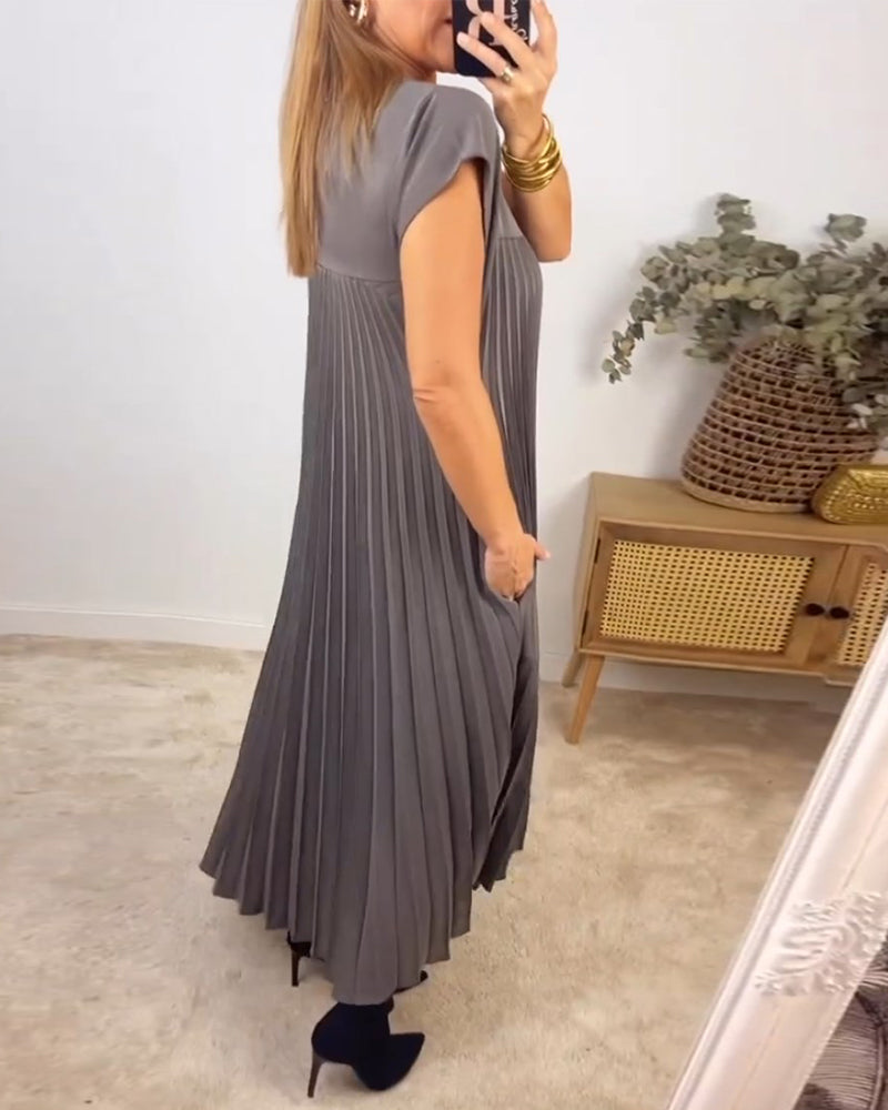 Tiina™ Schickes Kleid mit Falten