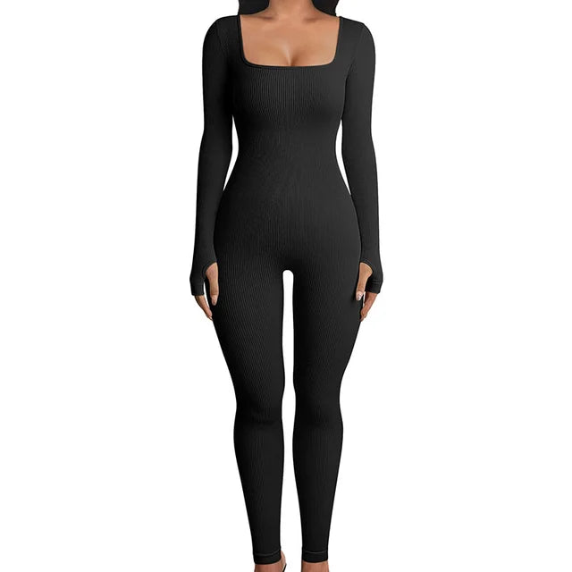 Erica™ - Sexy Jumpsuit Mit Quadratischem Ausschnitt Romper (1+1 GRATIS)