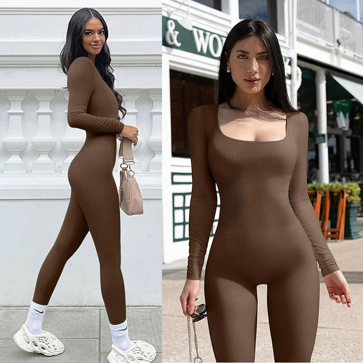 Erica™ - Sexy Jumpsuit Mit Quadratischem Ausschnitt Romper (1+1 GRATIS)