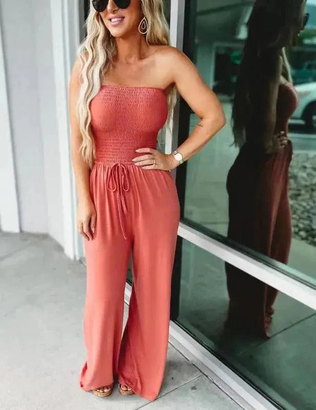 Jutte™ Sommer ärmelloser Jumpsuit