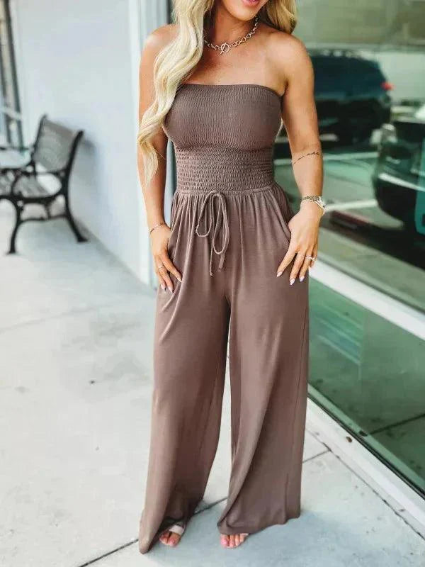 Jutte™ Sommer ärmelloser Jumpsuit