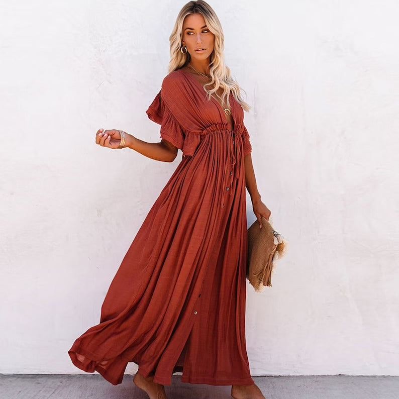 Cäcilia™ Sommer Maxi Kleid