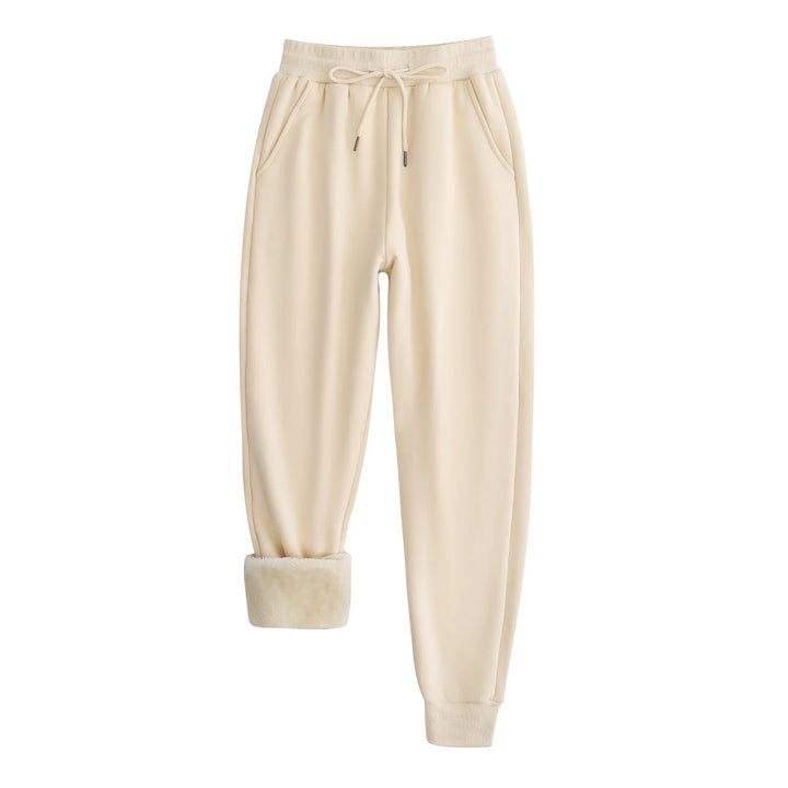 Obilero Damen Winter Warme Fleece Sweatpants