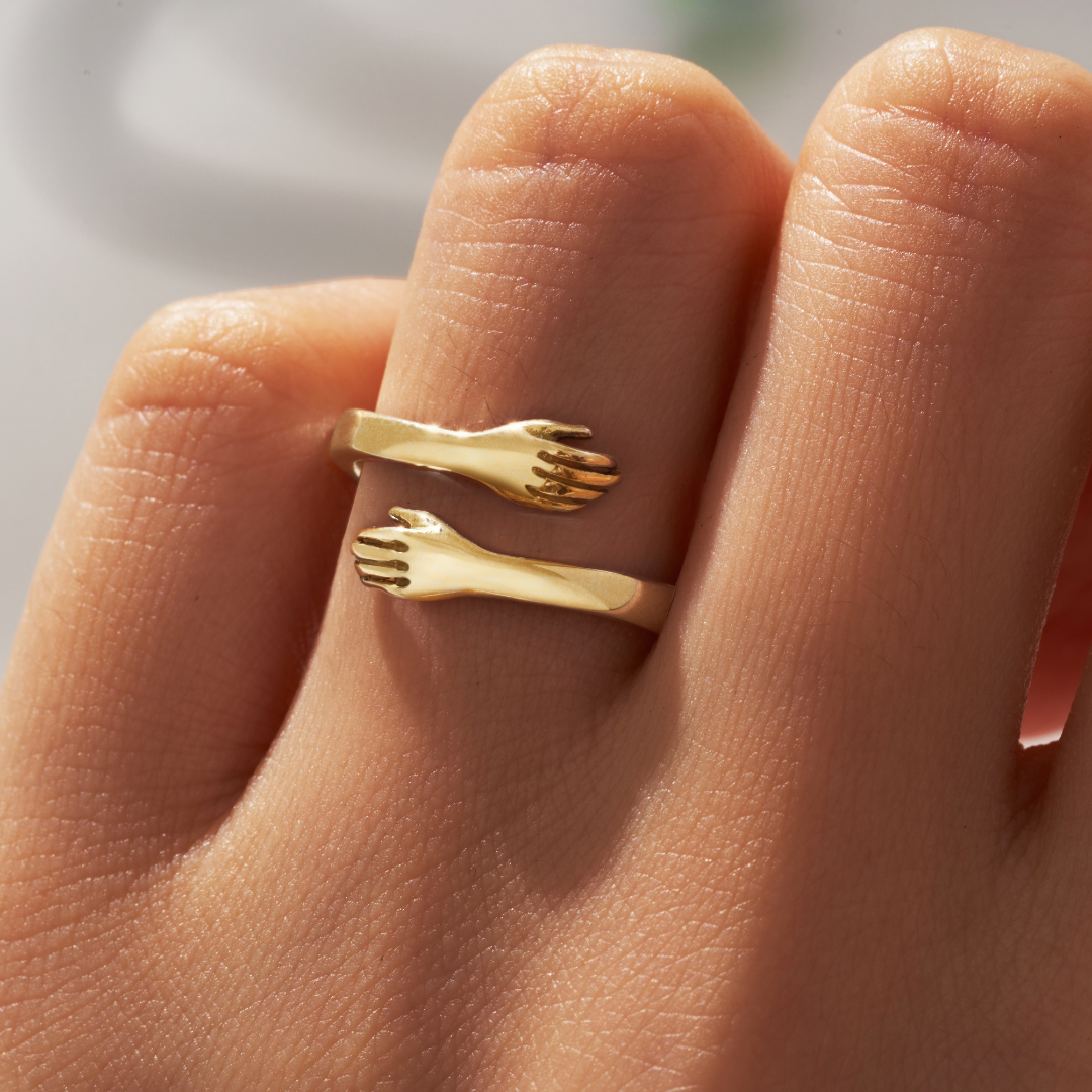 LoveLink™ - Gold Umarmungsring