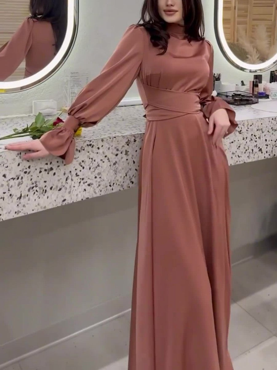 Clotilda™ Maxikleid mit Läuferärmeln