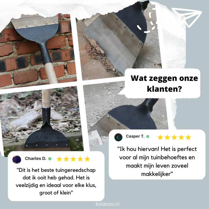 Obilero CraftScraper™ - Erleichtert die Gartenarbeit